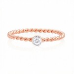 Bague en or et Diamant SI2 (G) (Annette)