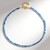 Collana in argento con Acquamarina Brasiliana (Adela Silber)