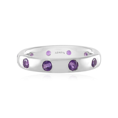Anello in argento con Ametista Siberiana