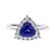 Bague en or et Tanzanite AAA (CIRARI)