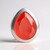 Ciondolo in argento con Quarzo Arancione Pastello (MONOSONO COLLECTION)