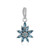 Pendentif en argent et Topaze bleu Suisse