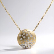 Collana in oro con Diamante SI1 (H) (CIRARI)