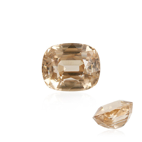 Gemma con Zircone Champagne