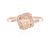 Morganite Silver Ring