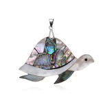 Ciondolo in argento con Conchiglia Abalone