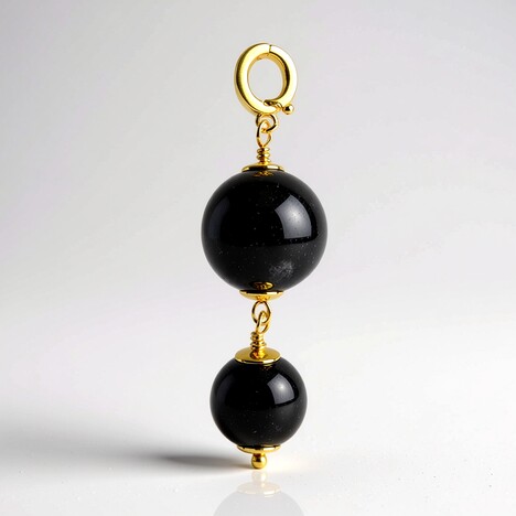 Ciondolo in argento con Iperstene