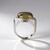 Anello in argento con Pietra Focaia (dagen)