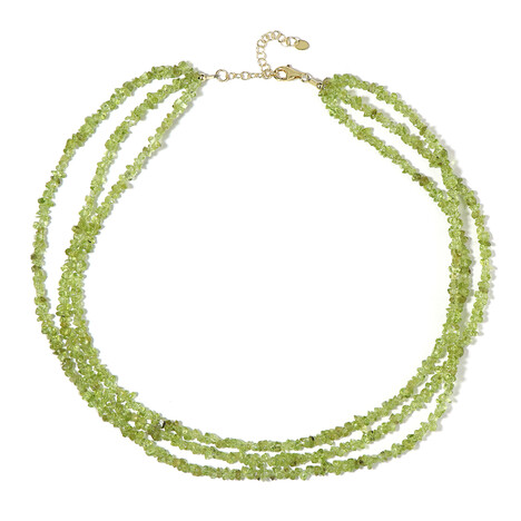 Collier en argent et Péridot