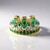Anello in argento con Smeraldo Zambia (Gems en Vogue)