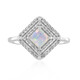Anello in argento con Opale di Welo
