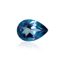 blauwe mystieke-topaas 0,69 ct