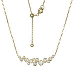 Collar en plata con Zircón (Adela Silber)