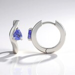 Orecchini in argento con Tanzanite