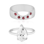 Anillo en plata con Danburita (de Melo Essence)