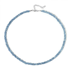 Brazilian Aquamarine Silver Necklace