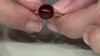 Anillo en plata con Ámbar colombiano rojo (dagen)