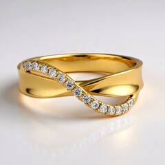 Anello in oro con Diamante SI1 (H)