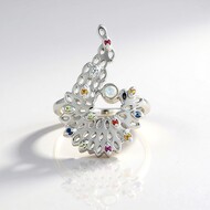 Welo Opal Silver Ring (MONOSONO COLLECTION)