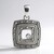 Ciondolo in argento con Diamante I2 (J) (Annette classic)
