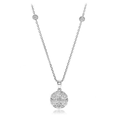 14K I1 (H) Diamond Gold Necklace (CIRARI)