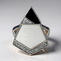 Anello in argento con Zircone