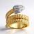 Anello in argento con Diamante I1 (G) (Annette)