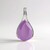 Ciondolo in argento con Calcedonio Lavanda