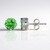 Orecchini in argento con Lemshuku Tsavorite