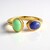 Bague en argent et Chrysoprase (KM by Juwelo)