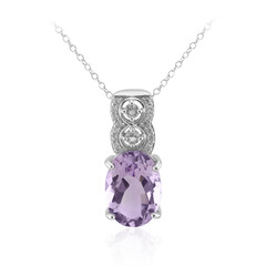 Collana in argento con Ametista Boliviana