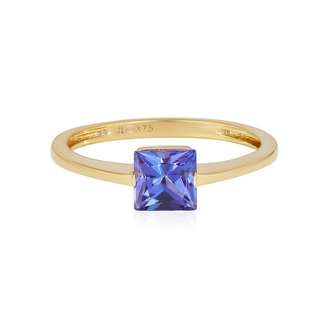 Anello in oro con Tanzanite AAA