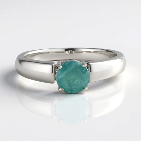 Anello in argento con Grandidierite