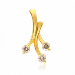 Colgante en oro con Diamante rosa de Francia de Argyle SI1