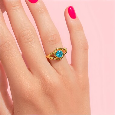 Bague en argent et Zircon de Ratanakiri