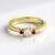 Anello in oro con Zaffiro Bianco (Adela Gold)