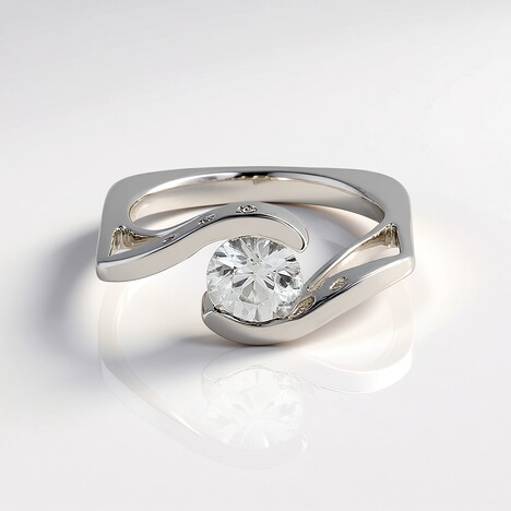 Anello in argento con Zircone (de Melo Essence)