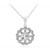 White Topaz Silver Necklace