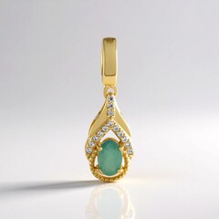 Ciondolo in argento con Grandidierite