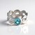 Anello in argento con Zircone Ratanakiri