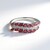 Anello in argento con Tormalina Rosa Brasiliana