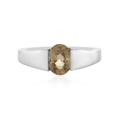 Anello in argento con Zircone Canarino