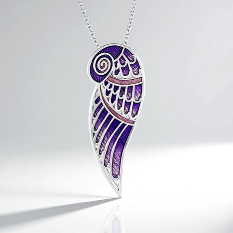 Collana in argento (Adela Silber)