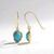 Orecchini in argento con Turchese Sleeping Beauty