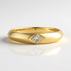 Anello in argento con Diamante Cioccolato I2