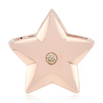 I1 Argyle-Rose de France-Brillant-Silberanhänger (Annette)