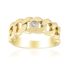 Anillo en plata con Diamante SI1 (G)