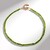 Collana in argento con Peridoto