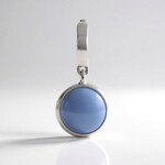 Ciondolo in argento con Opale Blu