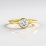 Anello in argento con Zircone